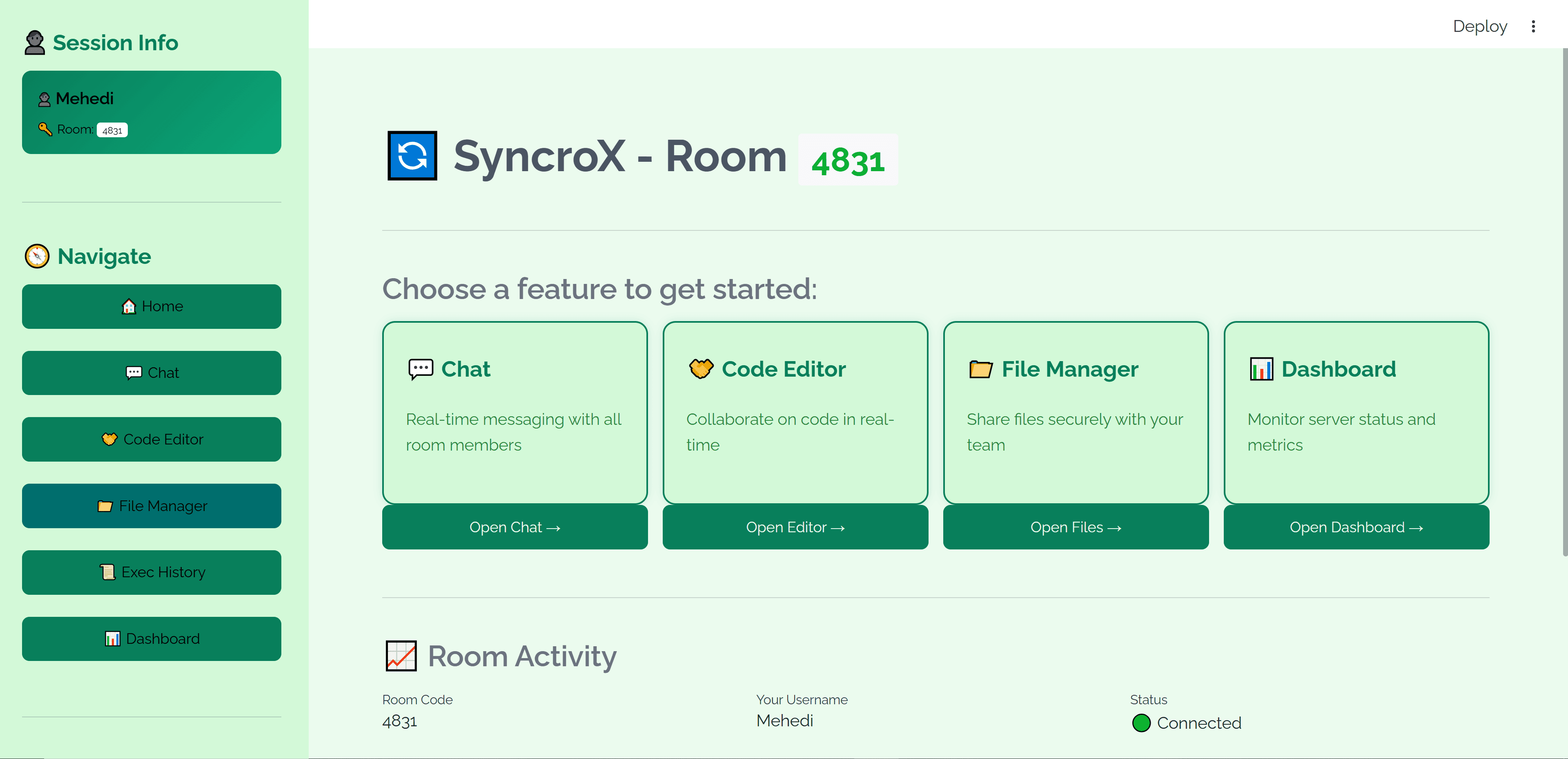 SyncroX screenshot 2