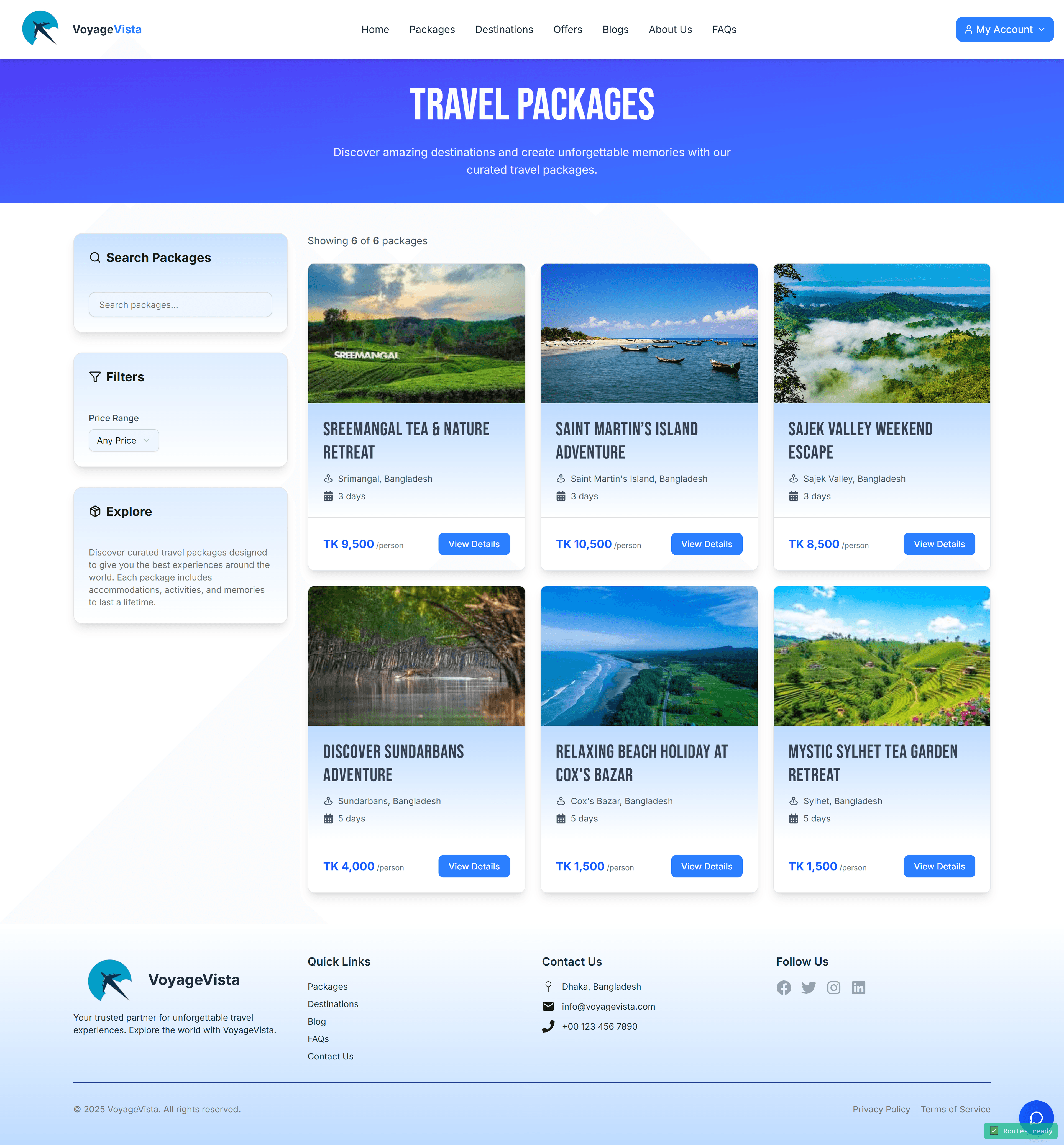 VistaVoyage screenshot 2